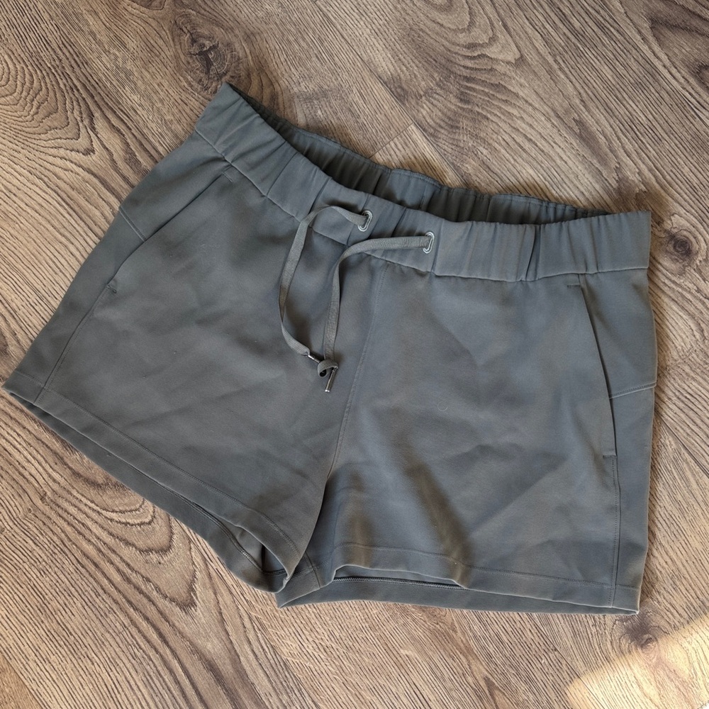 Women's Gray Casual Shorts
